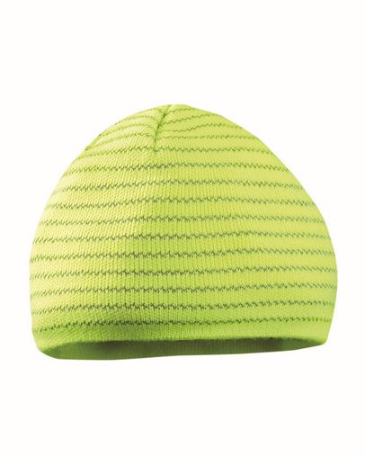 Unisex Multi-Banded Reflective Beanie