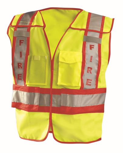 Men's Premium Solid Public Safety Fire Vest