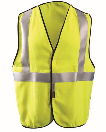  Men's Premium Flame Resistant 5-pt. Break-Away Solid HRC 1 Vest 