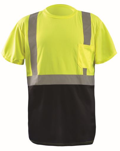  Men's Classic Black Bottom T-Shirt 