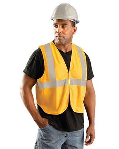  Men's Classic Flame Resistant Cotton Non-ANSI HRC 1 Solid Vest 