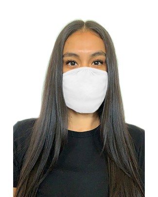 Adult Eco Face Mask - WHITE - OS