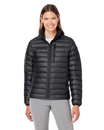  Ladies' Highlander Down Jacket - BLACK - XS 