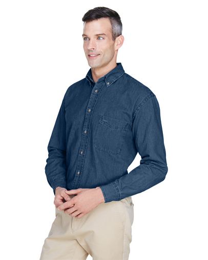  Men's 6.5 oz. Long-Sleeve Denim Shirt 