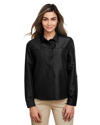  Ladies' Key West Long-Sleeve Performance Staff Shirt 