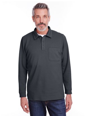  Adult StainBloc™ Pique Pullover Fleece 