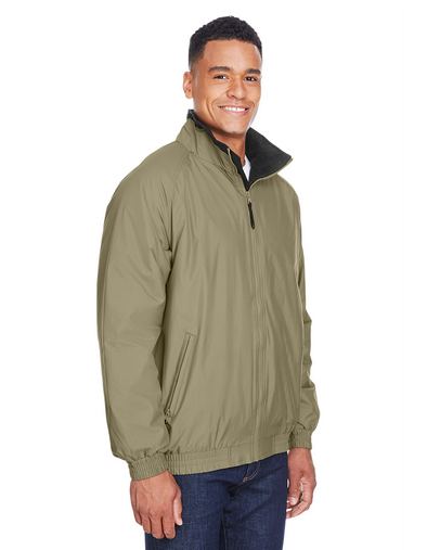 Adult Fleece-Lined Nylon Jacket