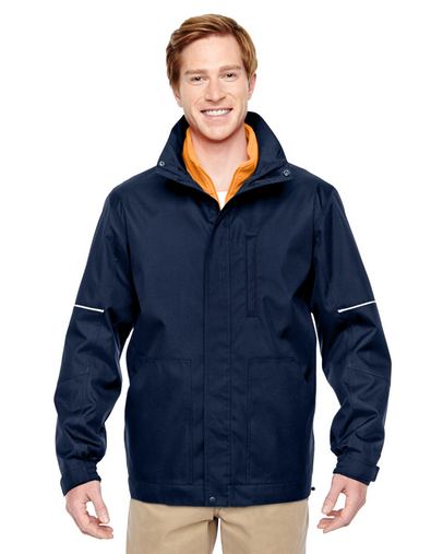 Adult Contract 3-in-1 Jacket with Daytime Hi-Vis Fleece Vest