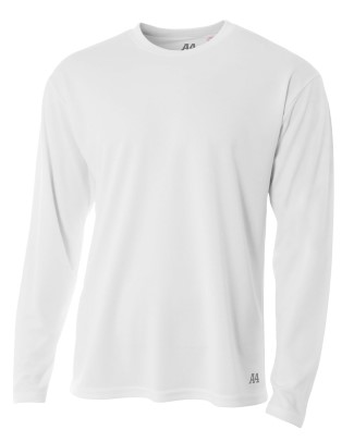 Men's Birds-Eye Mesh Long Sleeve T-Shirt