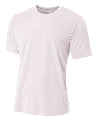 Men's Short Sleeve Spun Poly T-Shirt