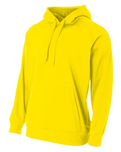  Men's Solid Tech Fleece Hoodie 