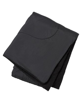 Aura Boucle Blanket - BLACK - OS