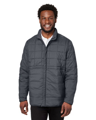  Unisex Aura Fleece-Lined Jacket - CARBON - XS 