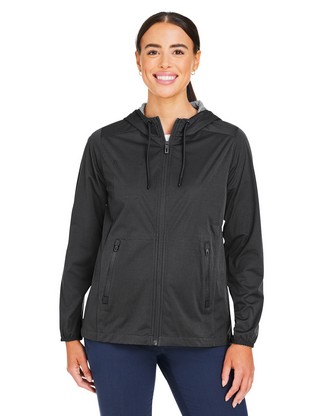  Ladies' Network Lightweight Jacket - CARBON HEATHER - XS 