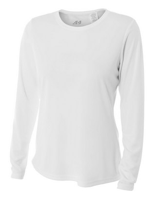  Ladies' Long Sleeve Cooling Performance Crew Shirt 