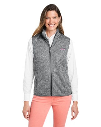  Ladies' Sweater Fleece Vest 