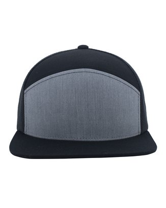 6-Panel Arch Snapback Trucker Cap