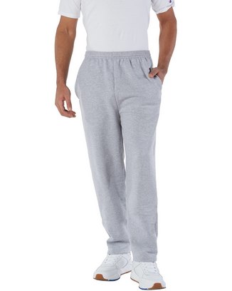 Adult Powerblend® Open-Bottom Fleece Pant with Pockets