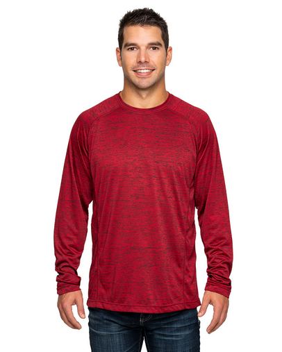 Adult Perfomance Cationic Long-Sleeve Crewneck