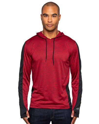 Adult 4.4 oz., Perfomance Cationic Hooded T-Shirt