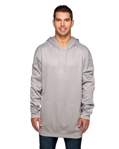 Adult 8.8 oz., Polyester Fleece Pullover Hooded Sweatshirt