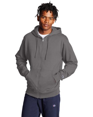 Adult Powerblend® Full-Zip Hooded Sweatshirt