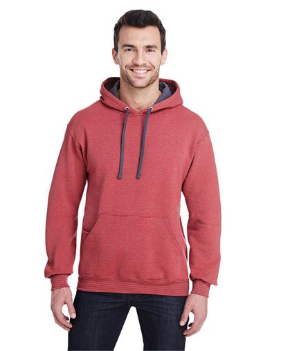 Adult Sofspun® Striped Hooded Sweatshirt