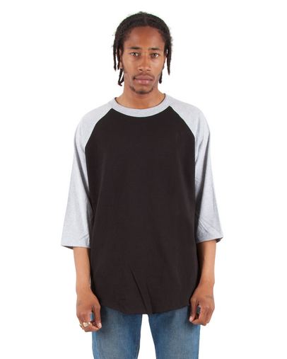 Adult 8.9 oz., 3/4-Sleeve Raglan T-Shirt
