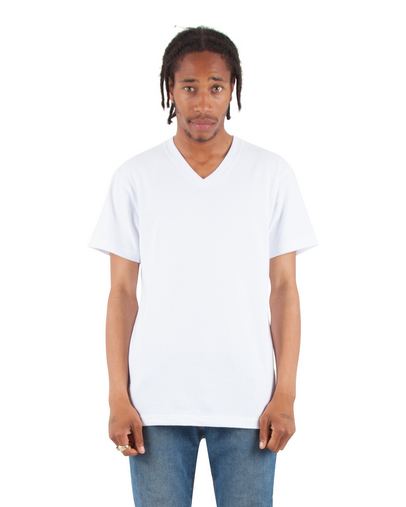  Adult 6.2 oz., V-Neck T-Shirt 