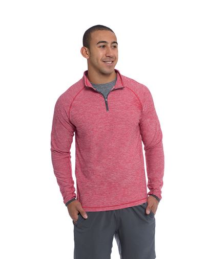  Men's Continuum Quarter-Zip Pullover 