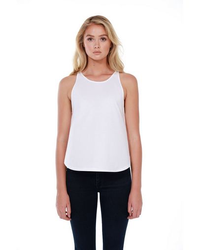 Ladies' 3.5 oz., 100% Cotton Rounded Tank