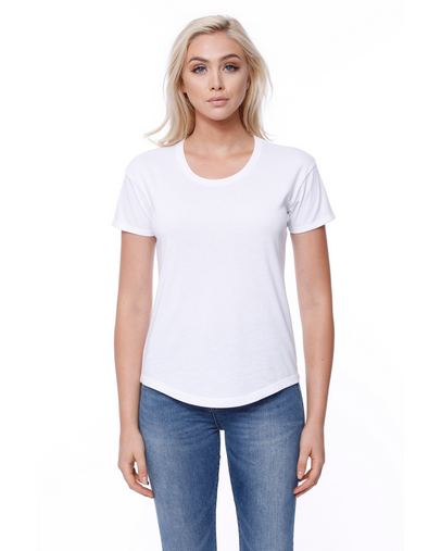  Ladies' CVC Melrose High Low T-shirt 