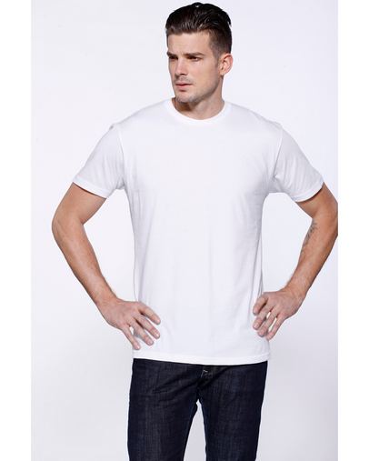 Men's Cotton Crew Neck T-Shirt 