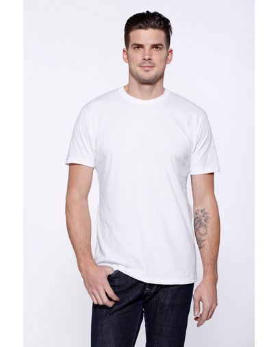  Men's CVC Crew Neck T-shirt 