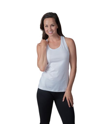 Ladies' Victory Racerback Cross Strap Tank Top