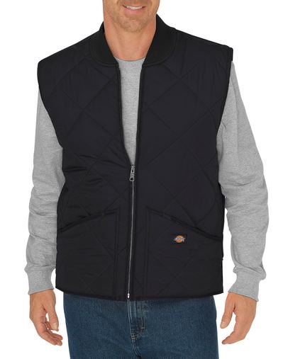 Unisex Tall Diamond Quilted Nylon Vest