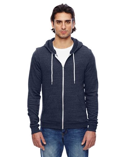 Unisex Triblend Full-Zip Hoodie