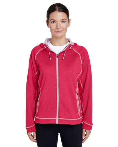 Ladies' Excel Mélange Performance Fleece Jacket