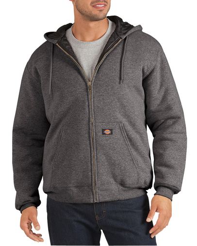 Unisex Heavyweight Quilted Fleece Hoodie