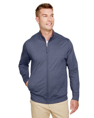  Men's Navigator Heather Performance Full-Zip 