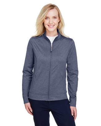  Ladies' Navigator Heather Performance Full-Zip 