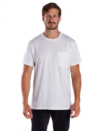 Men's 4.3 oz. Pocket Tee Crew