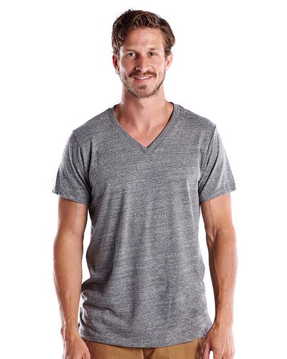 Men's 4.9 oz. Short-Sleeve Triblend V-Neck