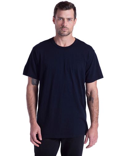 Men's Short-Sleeve Slub Crewneck T-Shirt Garment-Dyed