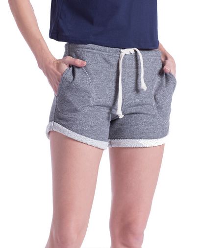 Ladies' Casual French Terry Short