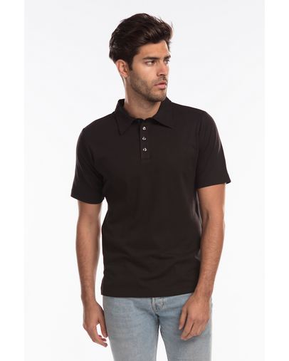  Men's Jersey Interlock Polo T-Shirt 