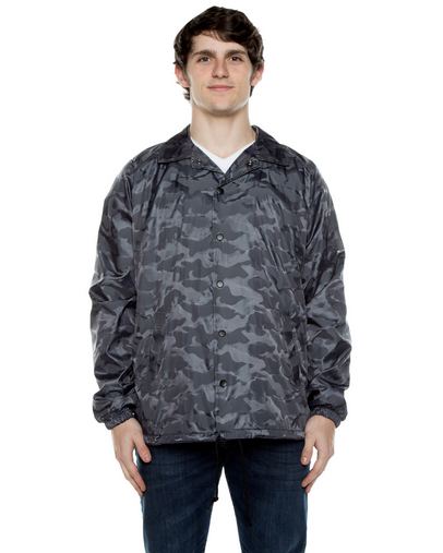  Unisex Nylon 3-Dimensional Coaches Jacket 