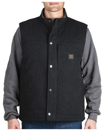 Men's Workwear Vest with Kevlar