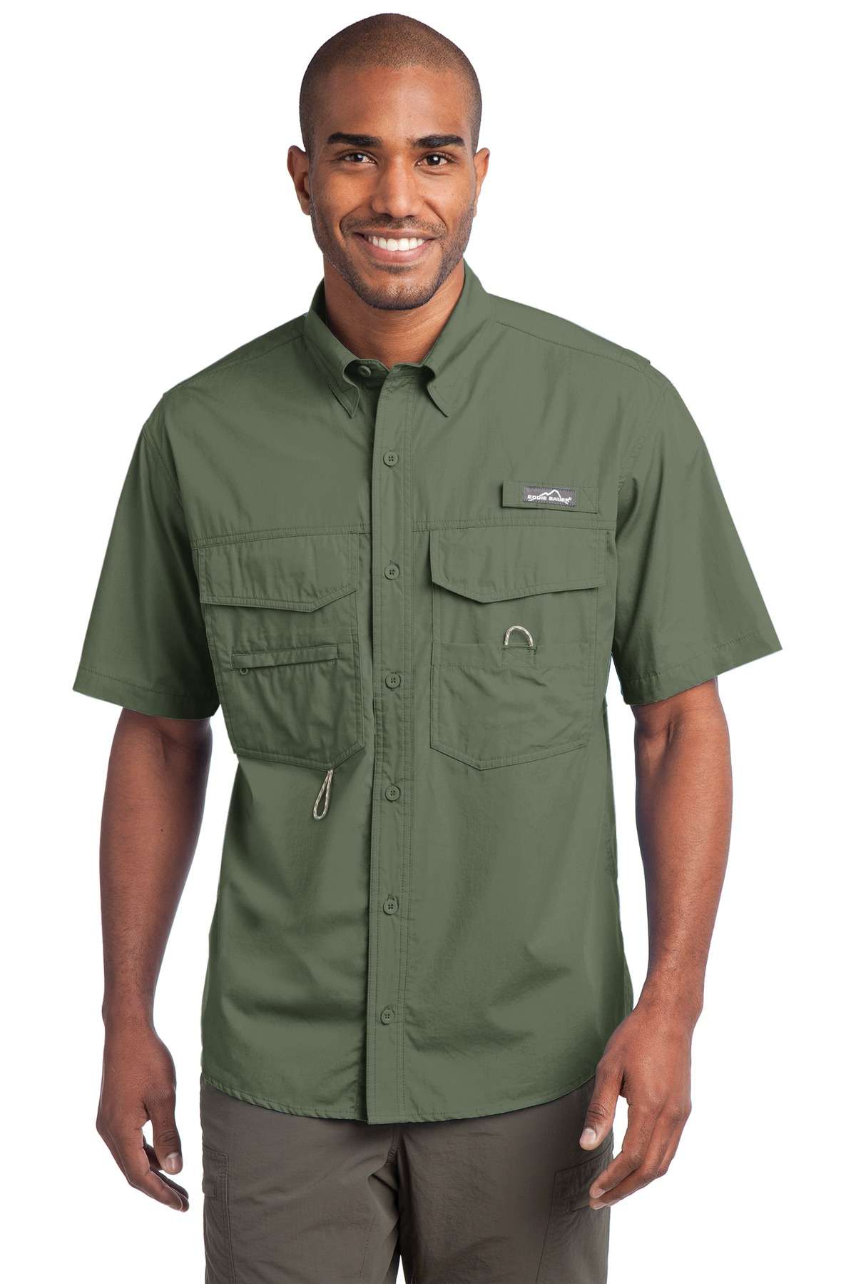 Eddie Bauer Short Sleeve Fishing Shirt EB608